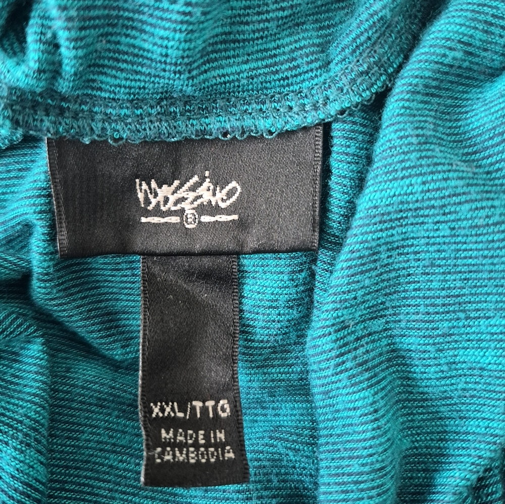 MASSIMO Teal High Low Dress - Size XXL - Picture 4 of 5